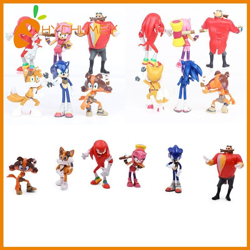 Sonic The Hedgehog Characters Miniature Pvc For Collectors Figures