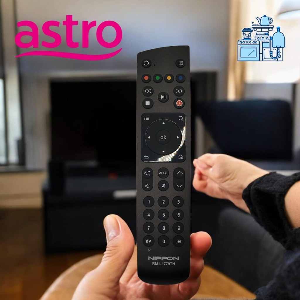 ASTRO 4k Ultra Box Remote Control Ultra Box Controller 6 in 1 Remote ...