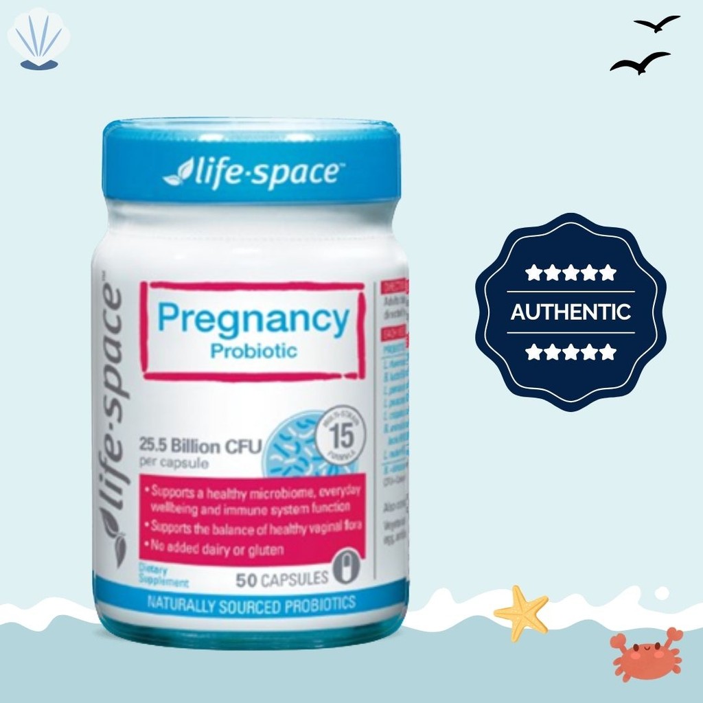 (EXP 03/25) Life Space Pregnancy Probiotic 50 Capsules | Shopee Malaysia