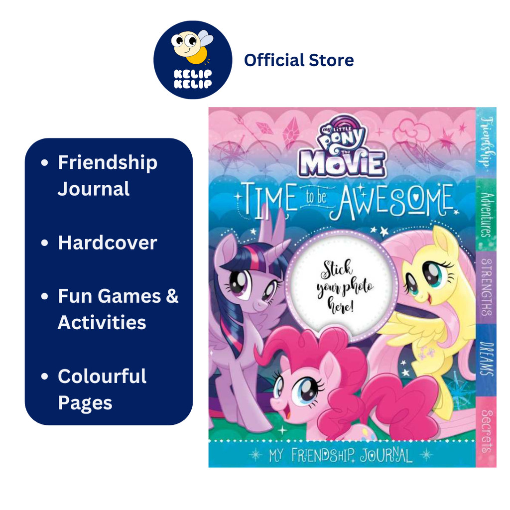 My Little Pony Time to be Awesome Journal Activity Book for Kids to ...