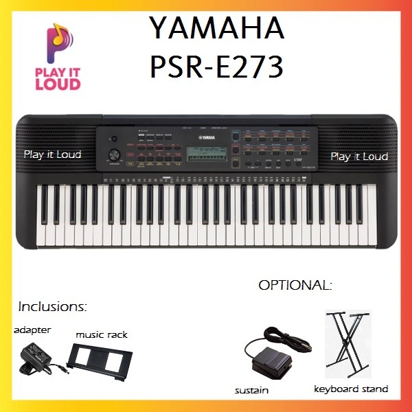 in stock !! SALE !! !! SALE !! YAMAHA PSR E273( Free Sustain) KEYBOARD ...