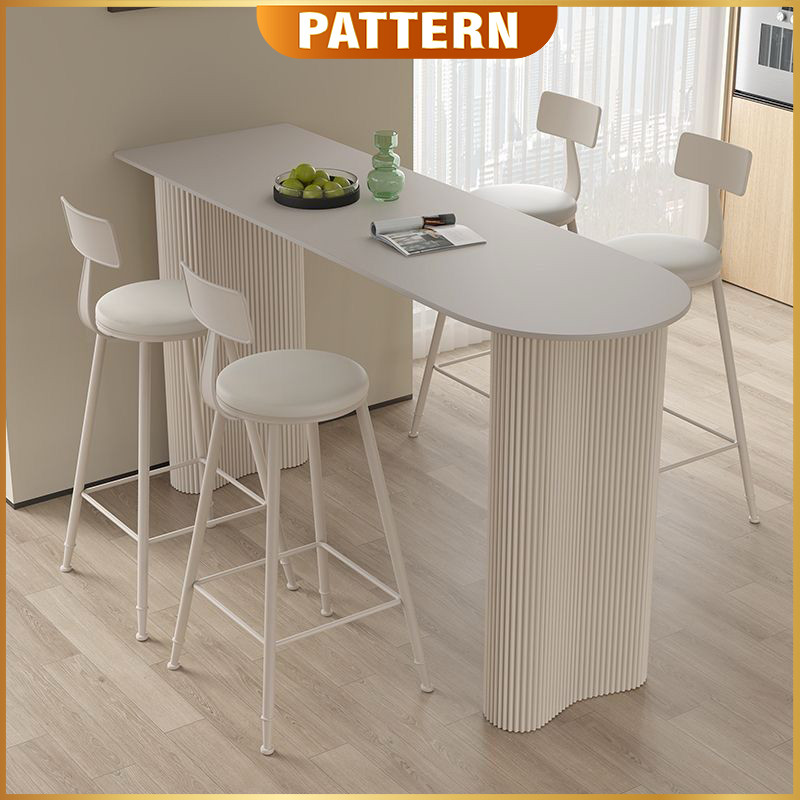 PATTERN Nordic Design Ceramic Bar Table Kitchen Island Dining Table ...