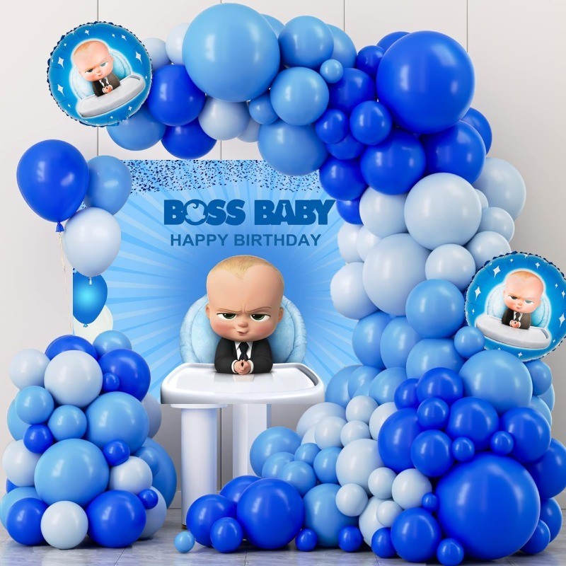 Disney Boss Baby Theme Birthday Party Decoration Backdrop Boy or Girl ...