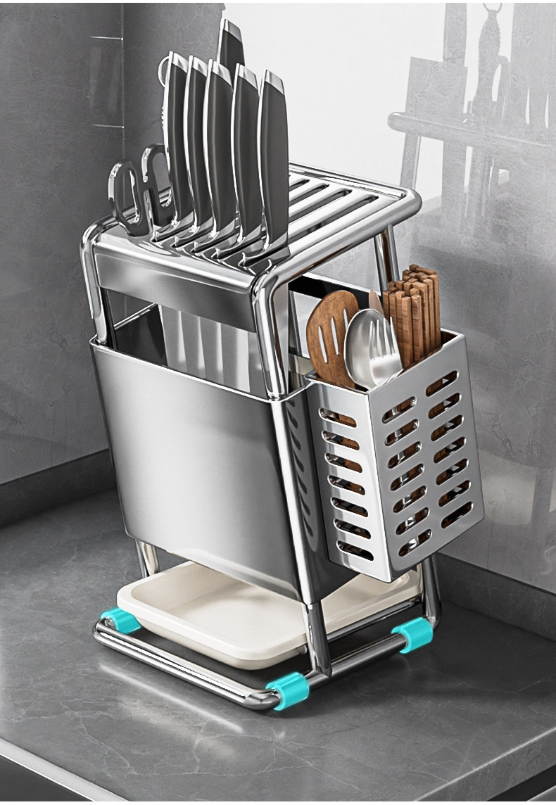 Multifunctional Knife Holder Kitchen Storage Rack Knife Holder Rack ...