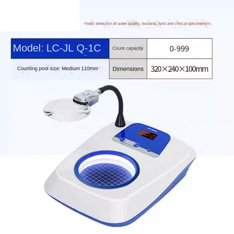 220V Laboratory Digital Display Colony Counter Bacteria Testing ...