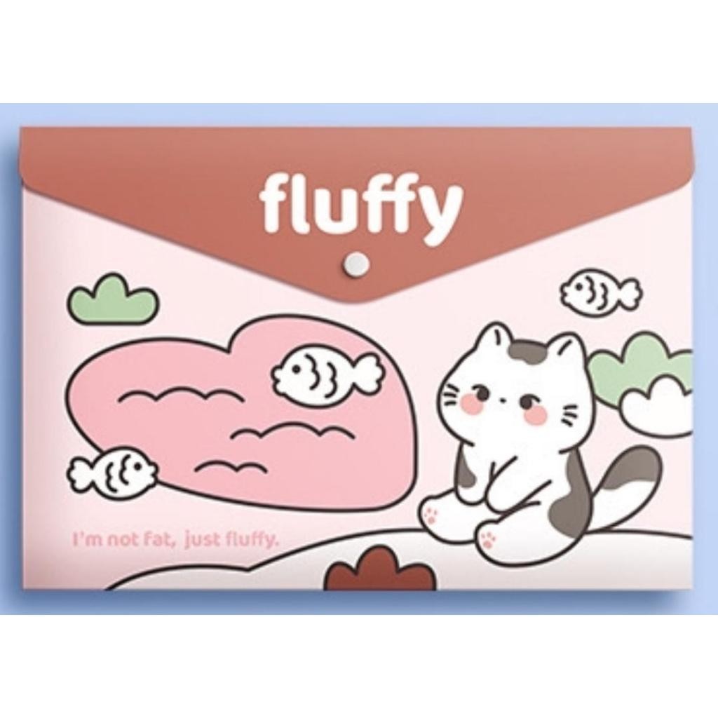 (M'sia Ready Stock) Popular Korea A4 Fail Butang Sekolah Hadiah Pelajar ...