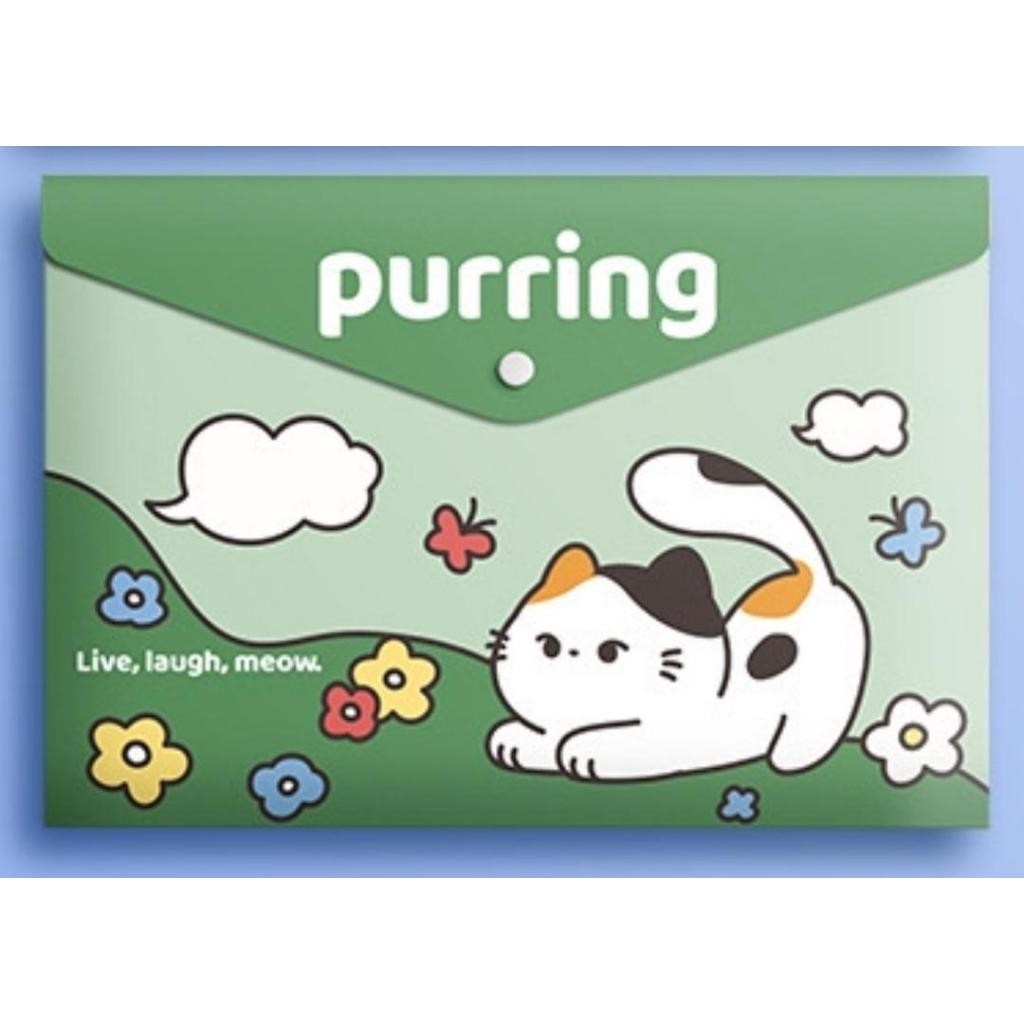(M'sia Ready Stock) Popular Korea A4 Fail Butang Sekolah Hadiah Pelajar ...