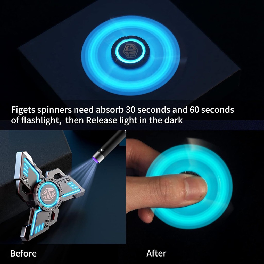 Metal fidget spinners, children's fidget spinners, stress anxiety ADHD ...
