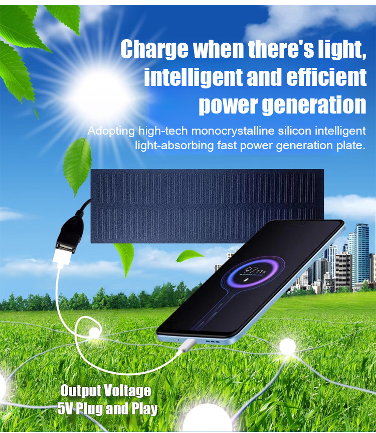 Outdoor USB Solar Charging Panel Usb Outdoor Charging Pad Charging Pad ...