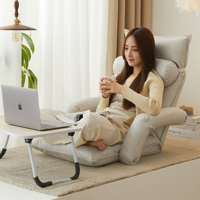 Lazy Sofa Balcony Can Lie On Bed Back Chair Tatami Reclining Seat Bay ...