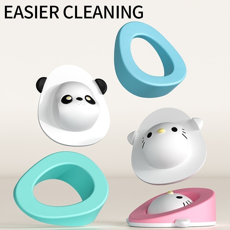 Cute Anti-collision Door Stopper Cartoon Door Buffers Panda Kitten Wall ...