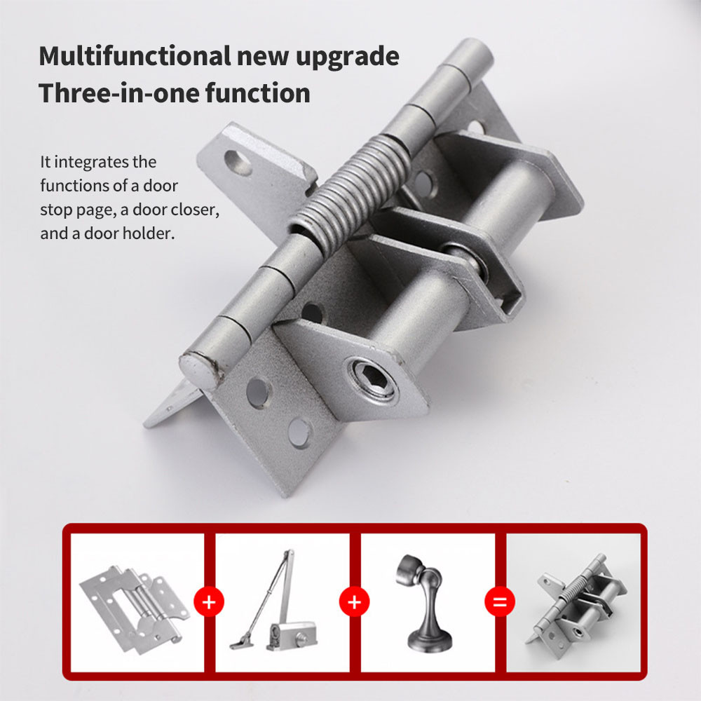 Door Closer 90 Degree Right Angle Locator Automatic Closing Hinge ...