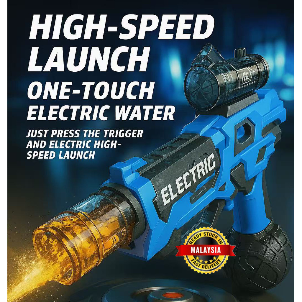 Weal Maker Electric Water Gun Burst Guns Ice Toy Ourdoor Swimming Pool ...