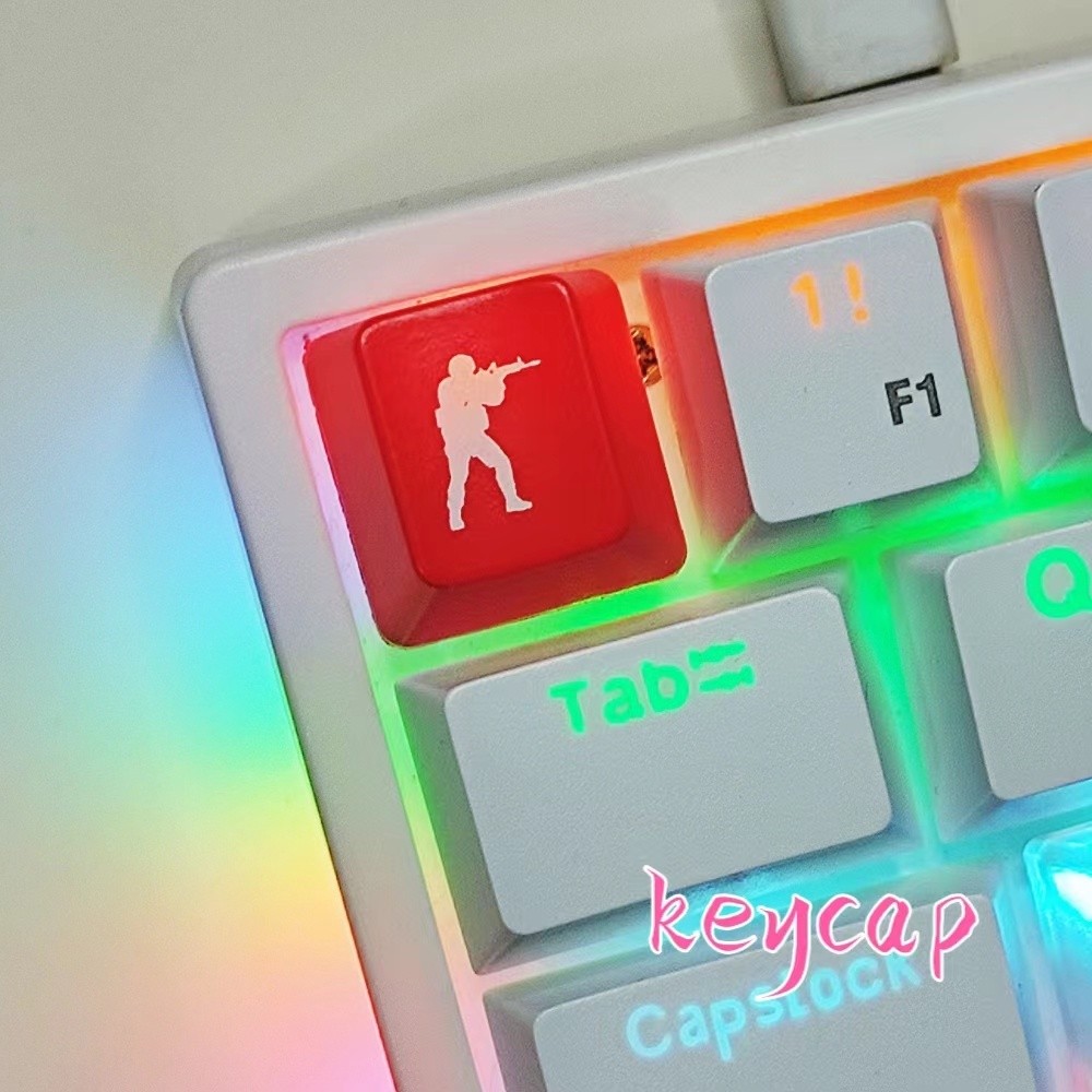 Translucent Keycap CSGO CF Mechanical Keyboard Keycap HIPU | Shopee ...