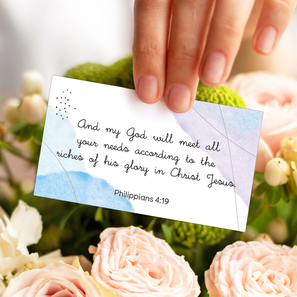 60pcs Bible Scripture Cards Christian Gift Inspirational Premium ...