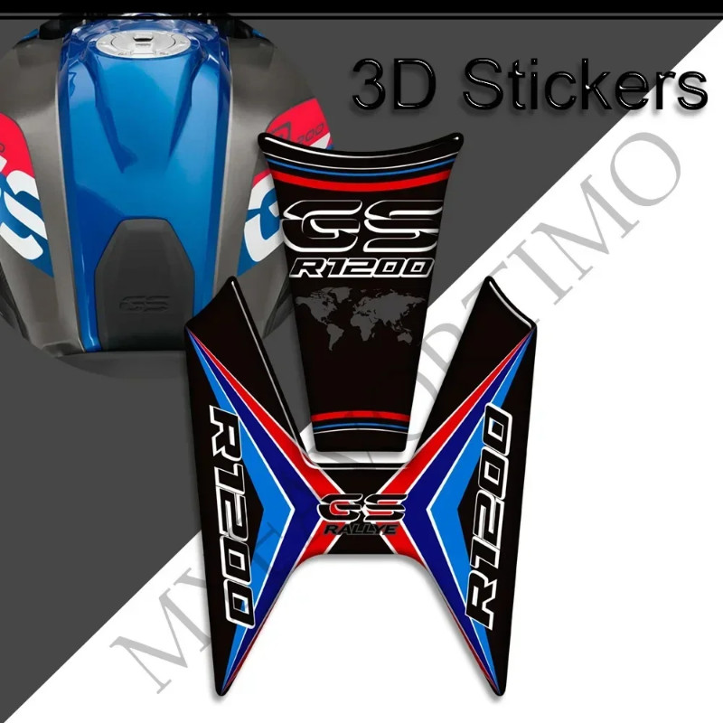 Motorcycle Tank Grips / Protection Decals For Yamaha YZF-R7 (2022) - Fuel Tank Traction Pads, Epoxy Resin