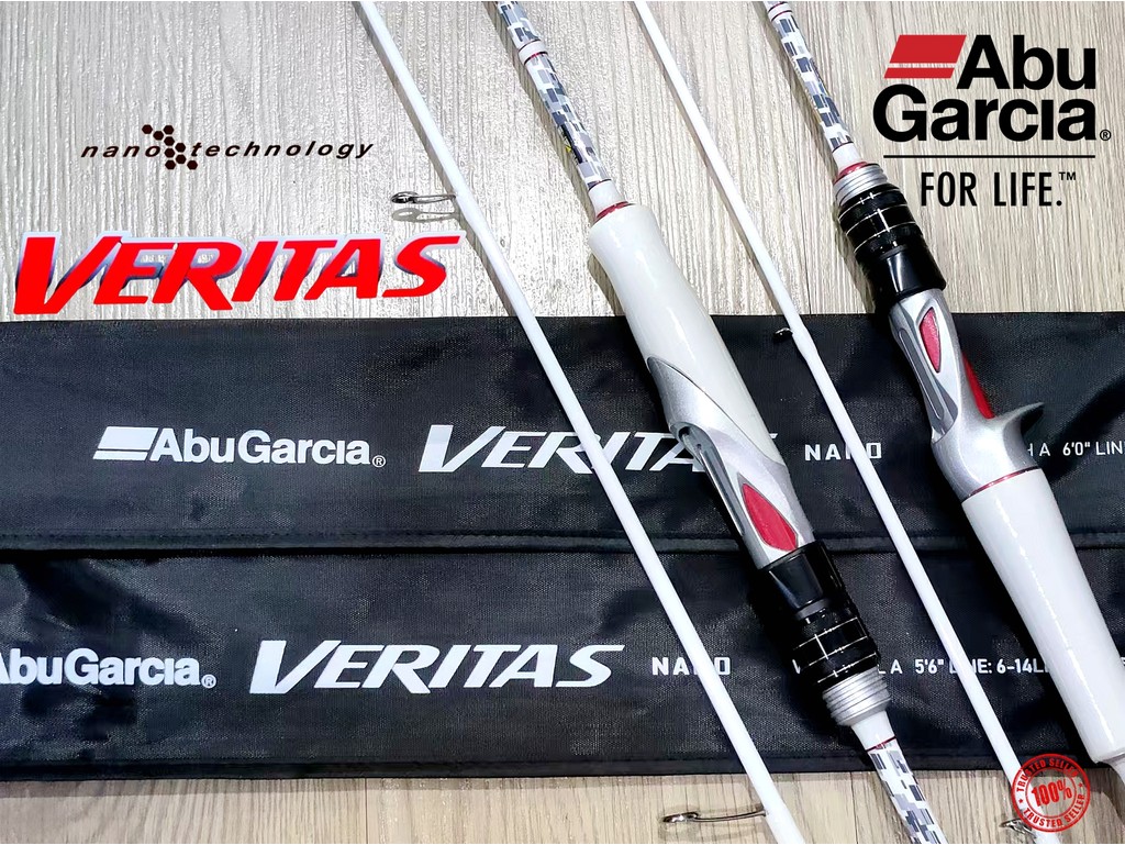 ABU GARCIA VERITAS NANO SPINNING BAITCASTING (BC) FISHING ROD
