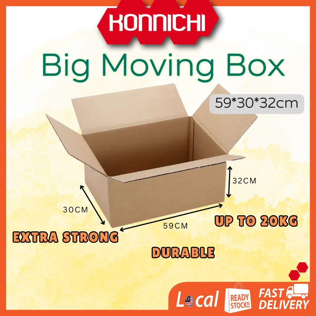 【Moving Boxes】Thickened Corrugated Cardboard | Strong Load-Bearing ...