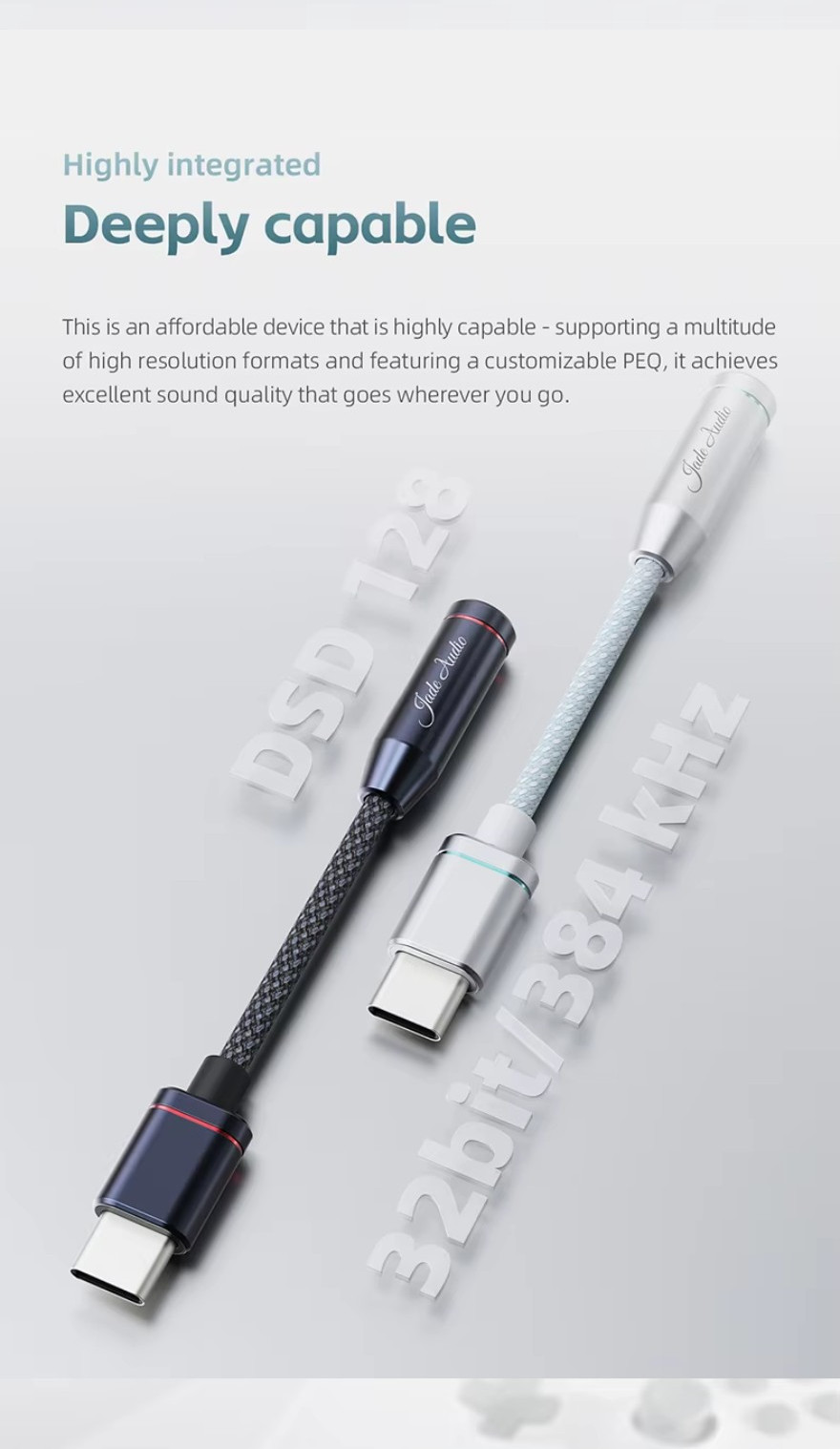 FiiO JA11, Dongle DAC and Amplifier: Type C to 3.5mm, Portable Digital ...