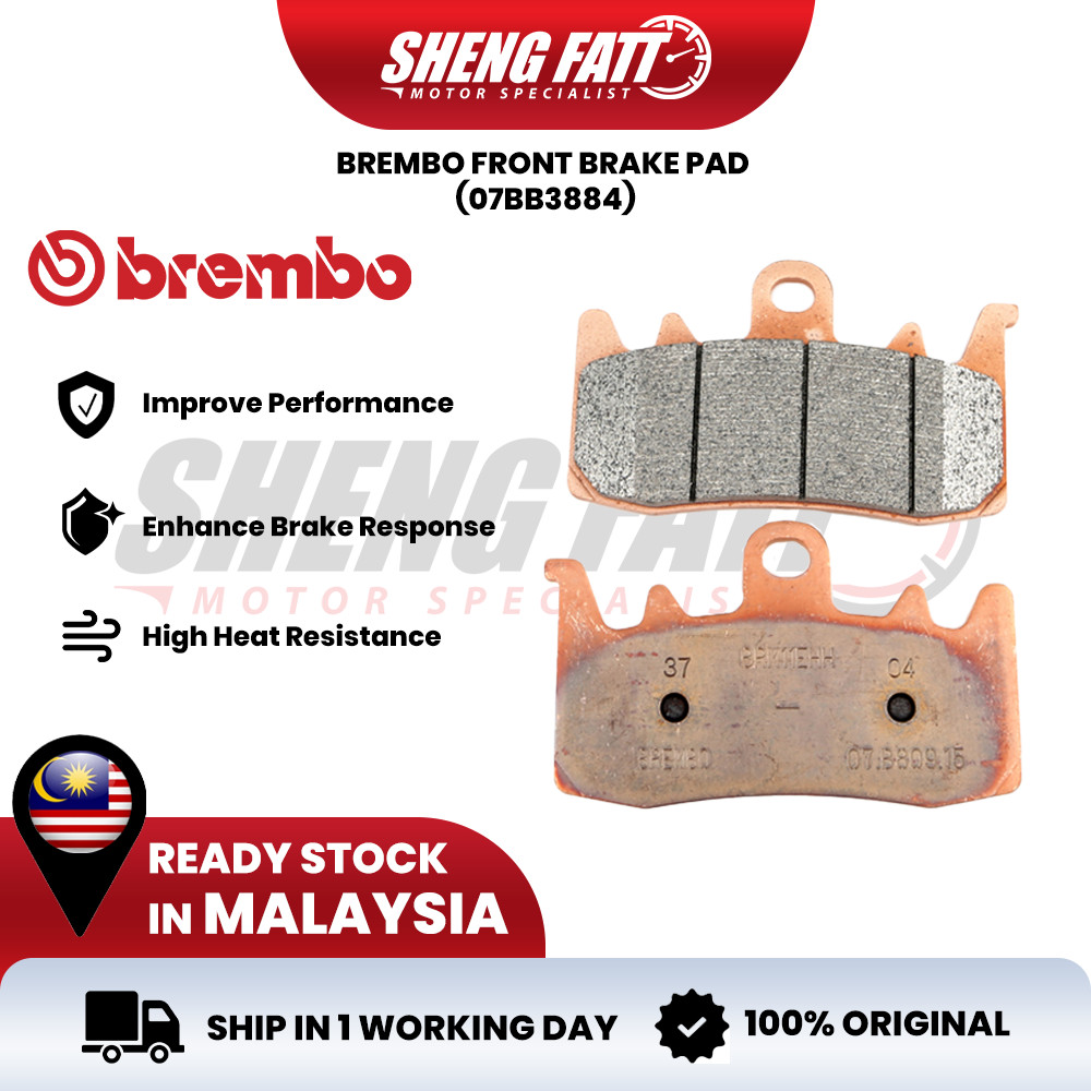 Brembo Front Brake Pad Bb Suitable With Aprilia Bmw Ducati Mv