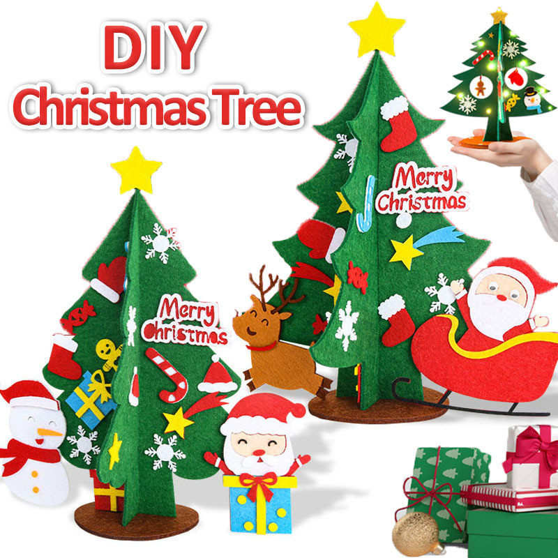 Christmas Gift DIY Christmas Tree Handmade Mini Christmas Tree