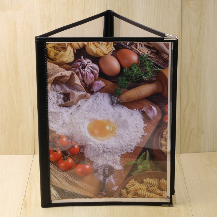 in stock Transparent cover Menu Book Menu Holder Menu Rack Menu Stand ...