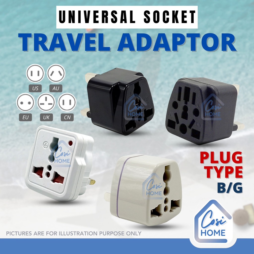 Universal Plug Adapter Travel Use | Plug 2 Pin | Thailand China Plug ...