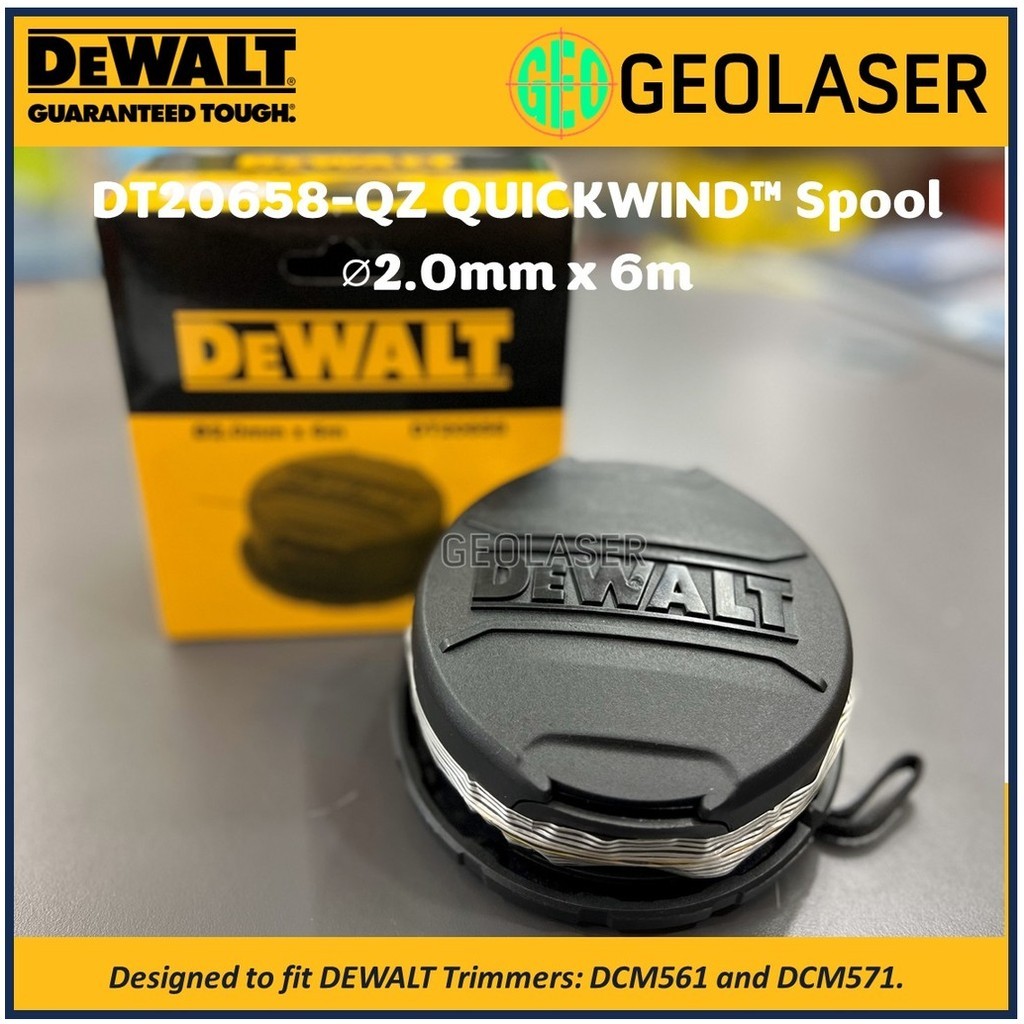 Dewalt DT20658 Quickwind Replacement Line Trimmer Head For DCMST561