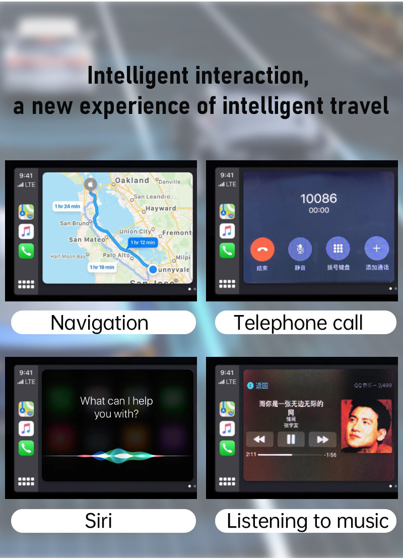 2-in-1 Wireless Android Auto & Apple CarPlay Adapter – USB Dongle For Car Stereo 12 thumbnail image
