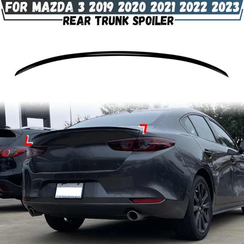 Car Rear Roof Trunk Boot Lip Spoiler Wing Lip Tail Wing Spoiler For ...