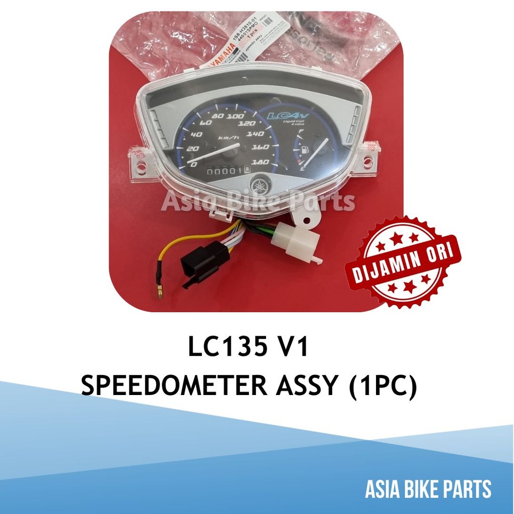 Yamaha Original LC135 V1 Speedometer Assy / Meter - 1S8-H3510-01 ...