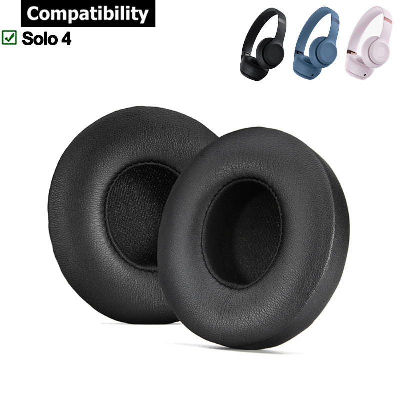 For Solo 4 Headphone Earpads Cushion Sponge Headset Earmuffs