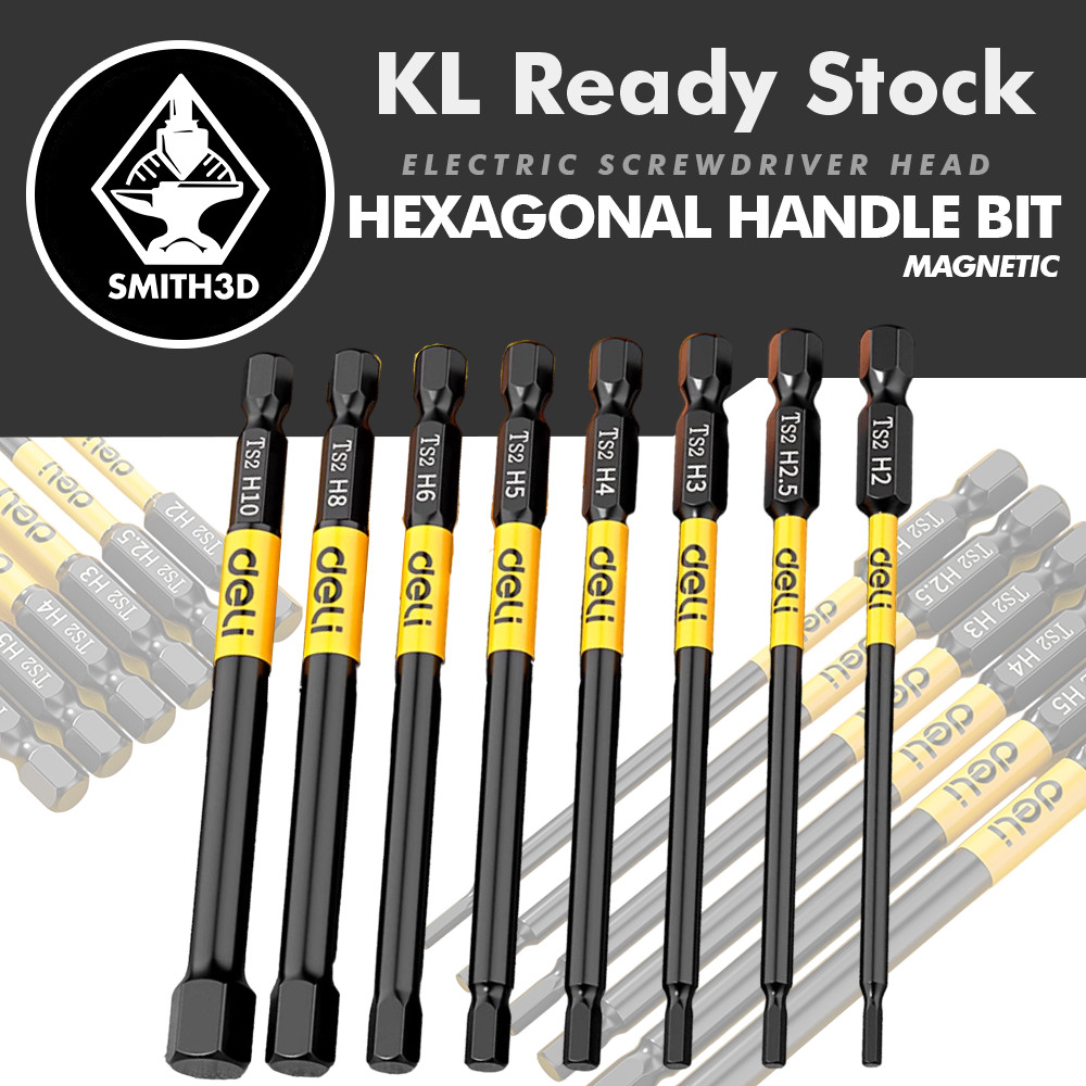 Deli Hexagonal Handle Bit Wrench | Shopee Malaysia