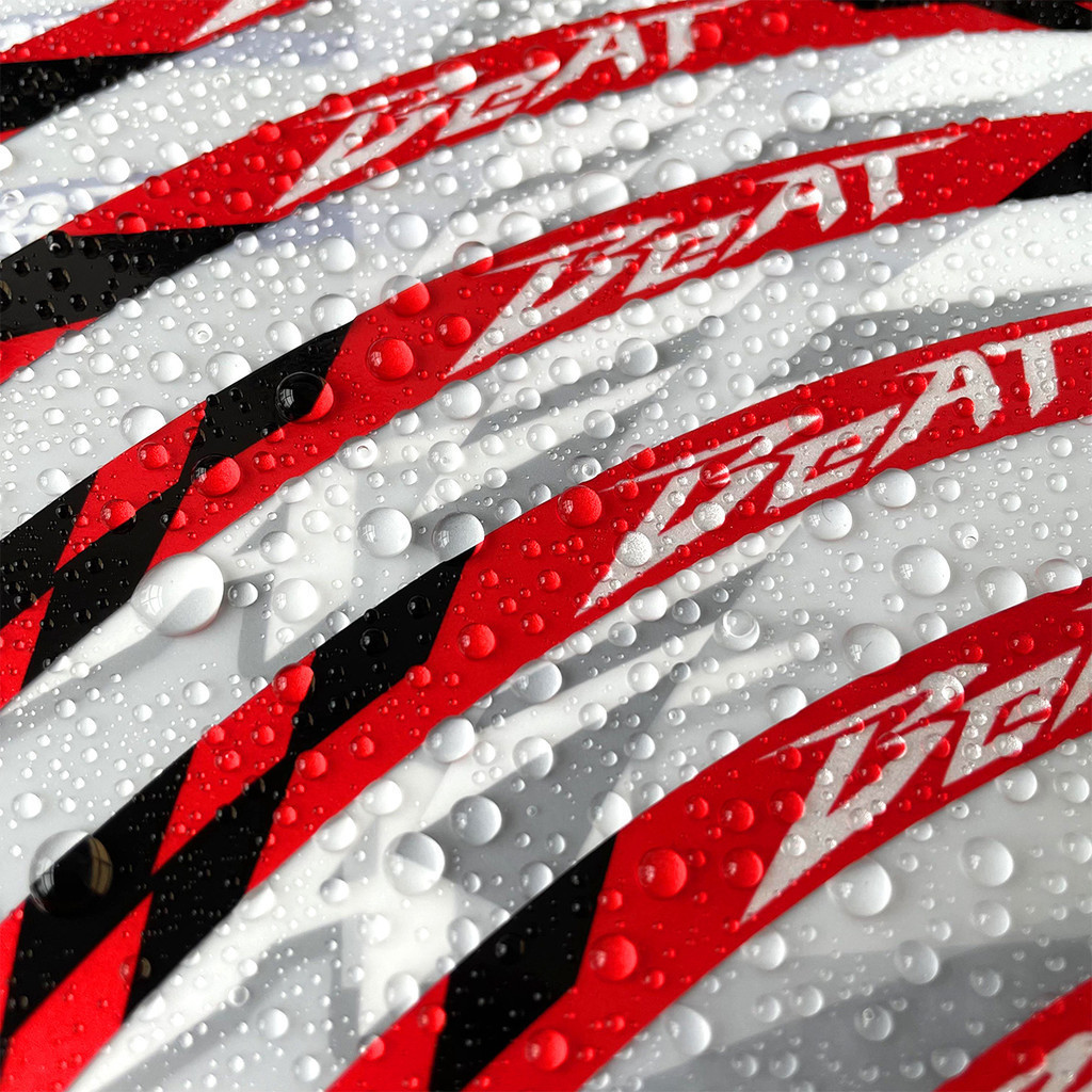 For HONDA BeAT 110 FI 14 Inch Motorcycle Wheel Rim Stickers Reflective ...