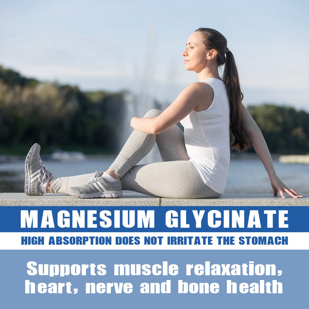 Magnesium Pslalae - Magnesium Bisglycinate, supports muscle relaxation ...