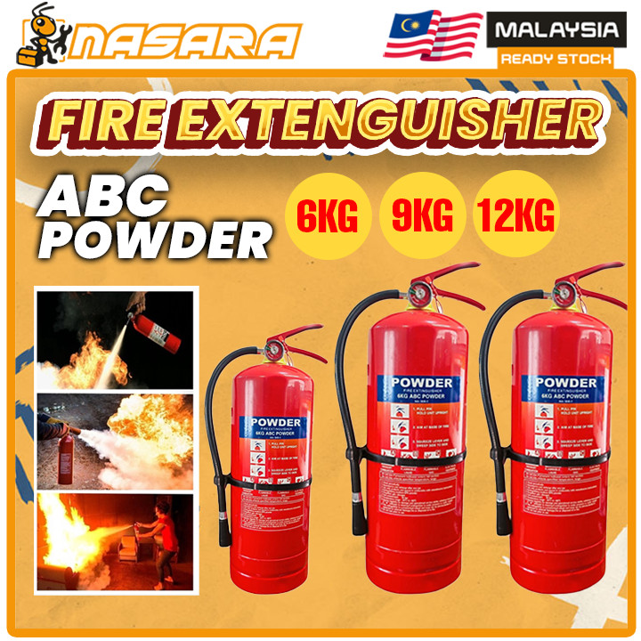 Nasara Fire Extinguisher Portable Multipurpose Fire Fighter Ingusher ...