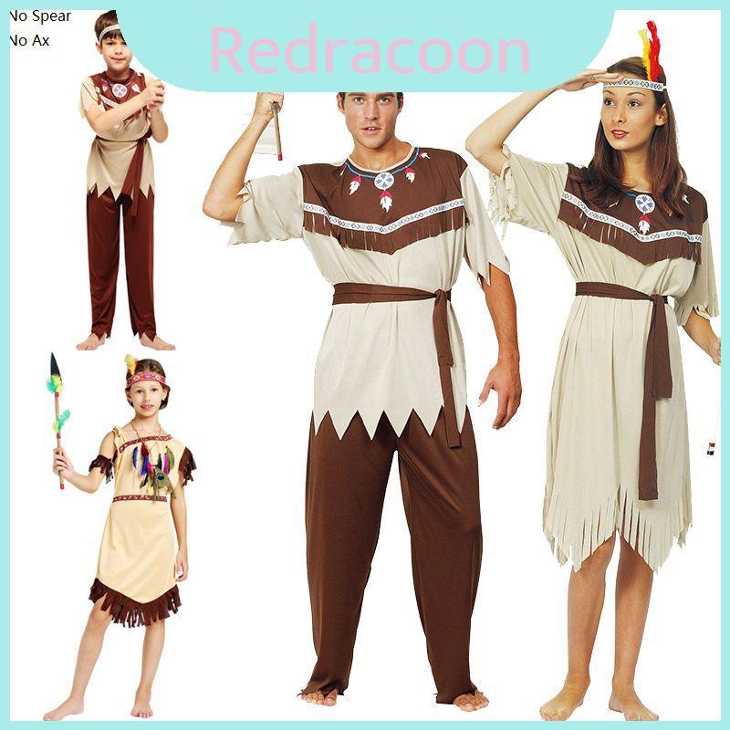 Classic Women Tassel Indian Costume Authentic Native Halloween Cosplay ...
