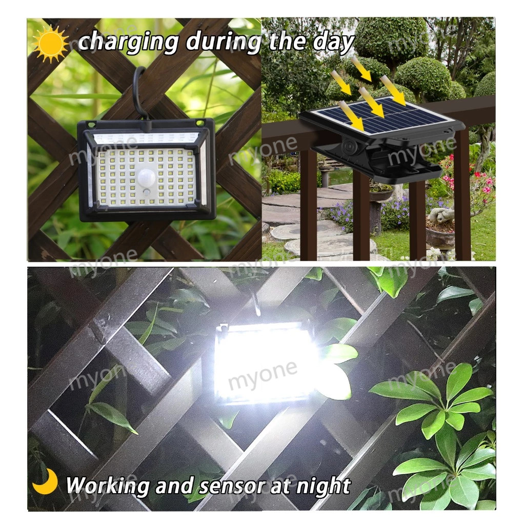 MEM Solar light outdoor lighting Lampu Solar Split Clip IP65 Motion ...