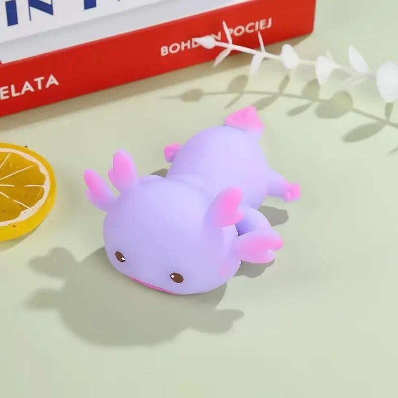 Animagic Axolotl lumineux dans un aquarium - Jeux de société et bâtiments