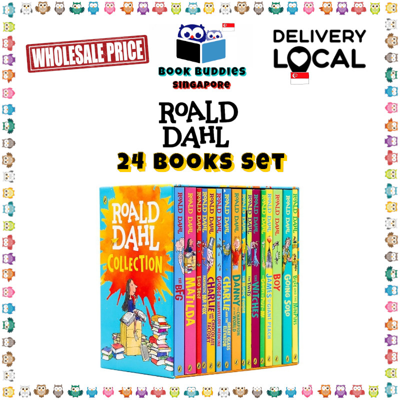Roald Dahl 24 Books Set Individual Book | Shopee Malaysia