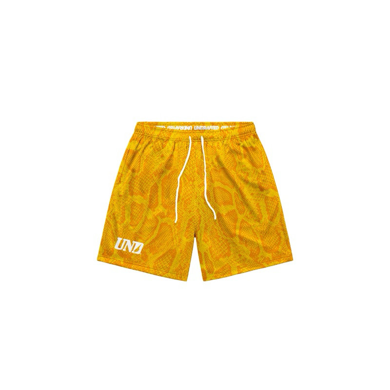 UNDRAFTED “SNAKESKIN” BAGGY MESH SHORT | Shopee Malaysia