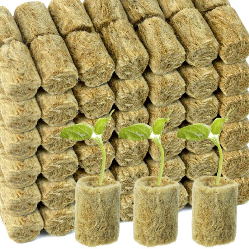 10Pcs Seedling Grow Plug - Cultivation Planting Blocks - Hydroponic ...