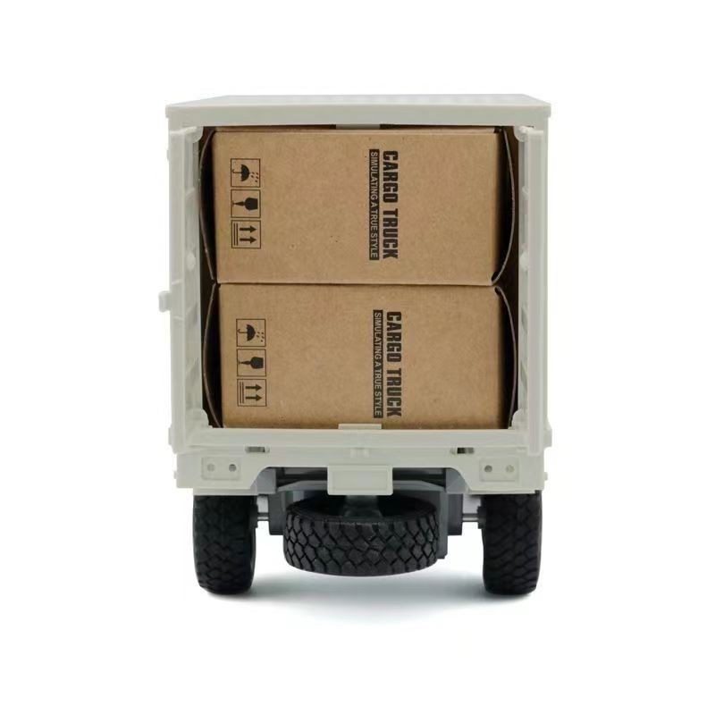 2.4G Remote Control Mini Van Micro Card Box Cargo Truck RC Transport ...