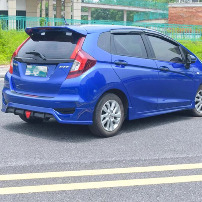 Fit 2018 2019 2020 Honda Fit Jazz Side Skirt Diffuser Lip Splitter ABS ...