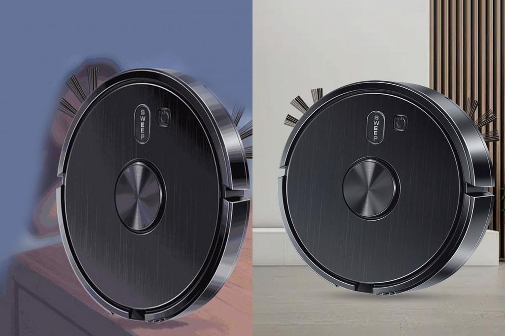 Start Robot Vacuum Compact Robotic Vacuum Powerful and Quiet