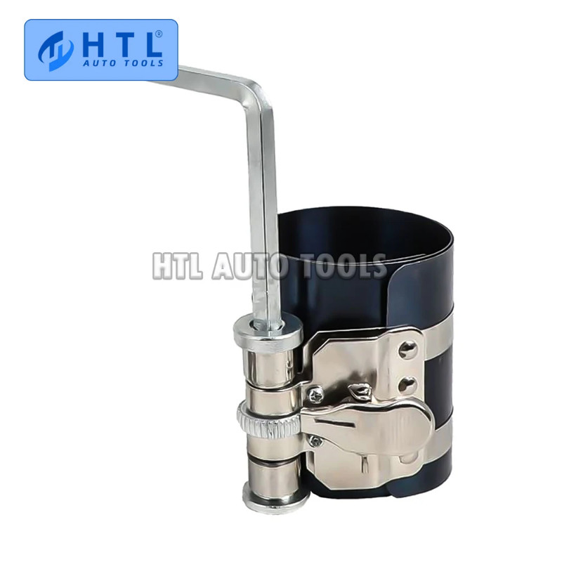 thumbnail image 2 of 2-1/8 To 7 Inch Piston Ring Compressor Tool – 75mm Height, 65 Manganese Steel 2 of 5