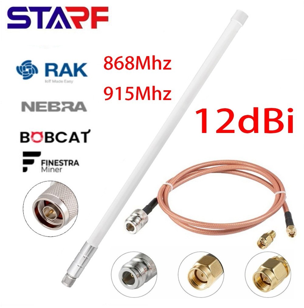 12 dbi Antenna for RAK Wireless Aerial Helium for Bobcat Sensecap M1