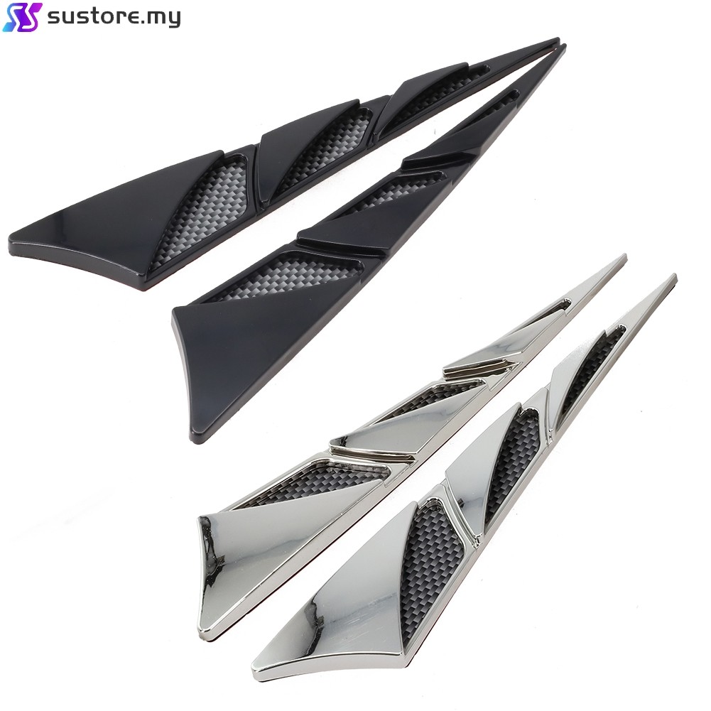 [Super]Universal Car Bonnet Hood Scoop Air Intake Inlet Flow Vent Cover ...