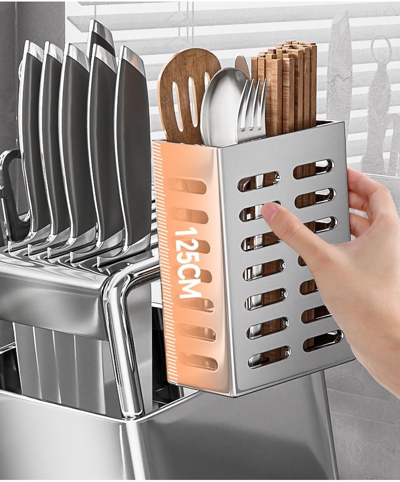 Multifunctional Knife Holder Kitchen Storage Rack Knife Holder Rack ...