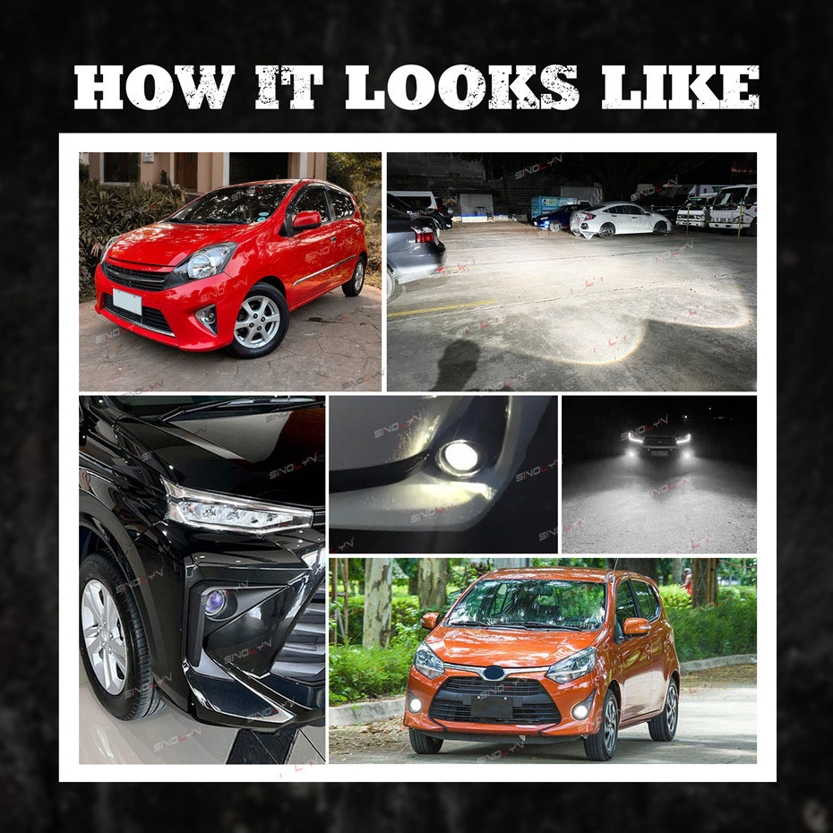 HID Bixenon Projector Lens H11 Fog Lights For Toyota Avanza Wigo Rush ...
